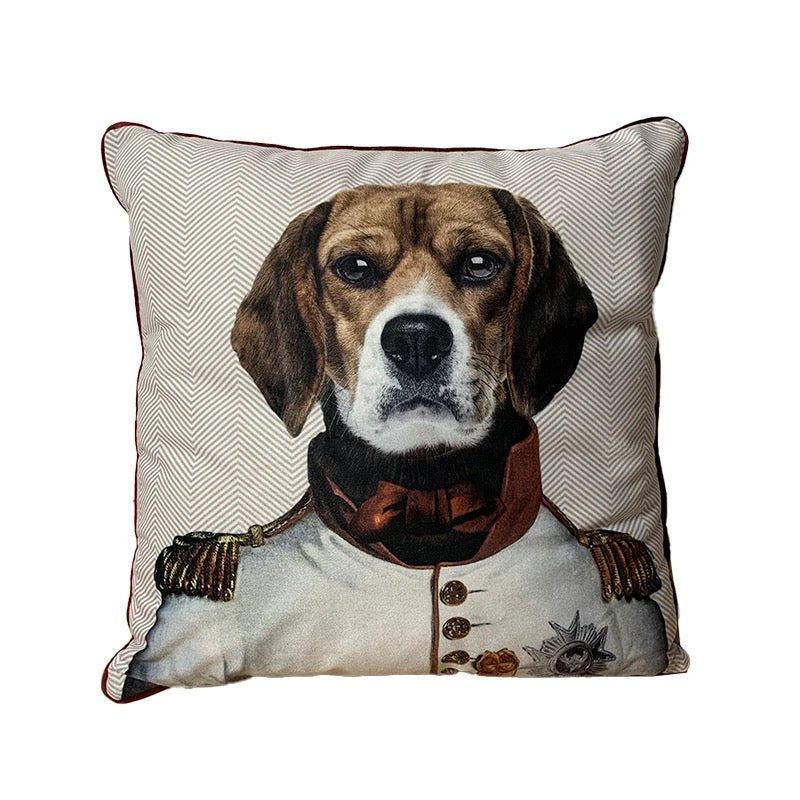 Regal Beagle Pillow Cover Quarter Moon Bazaar