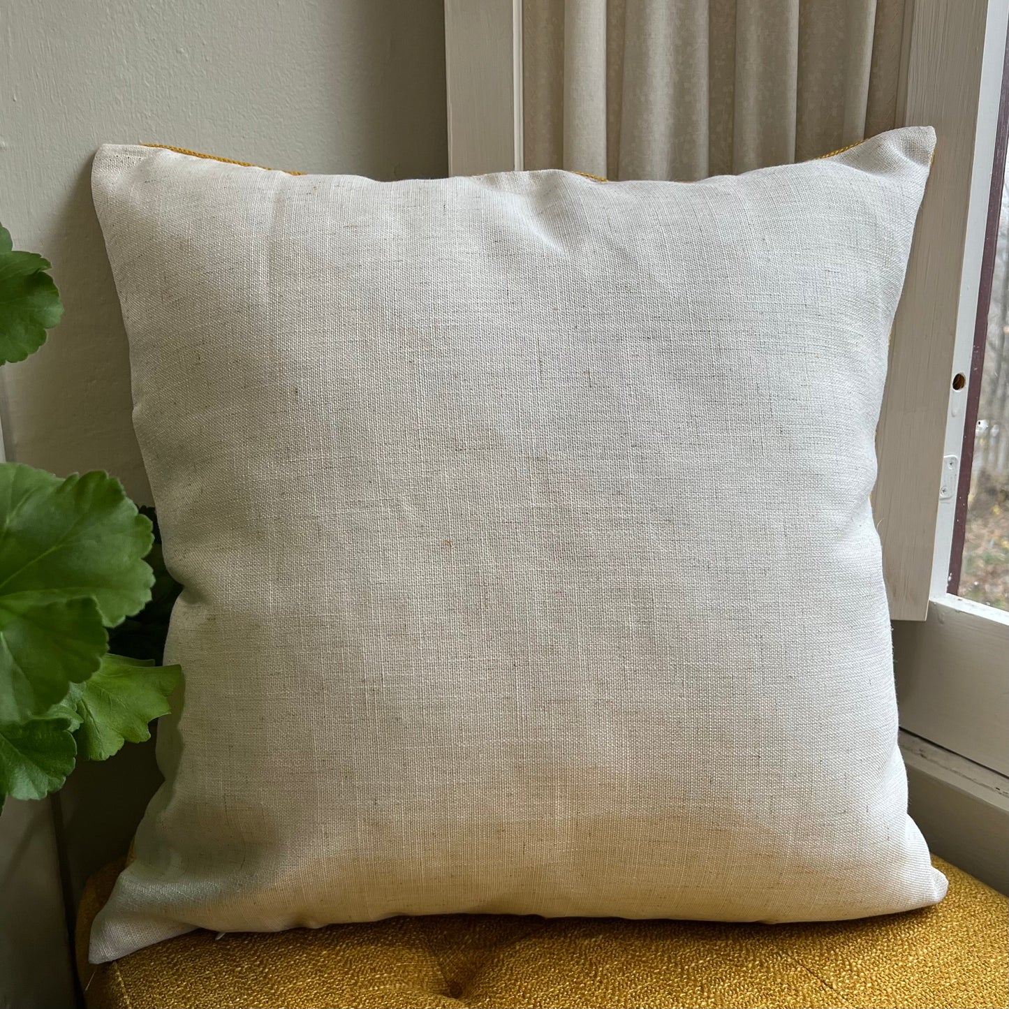 Wildflower Embroidered Pillow Cover