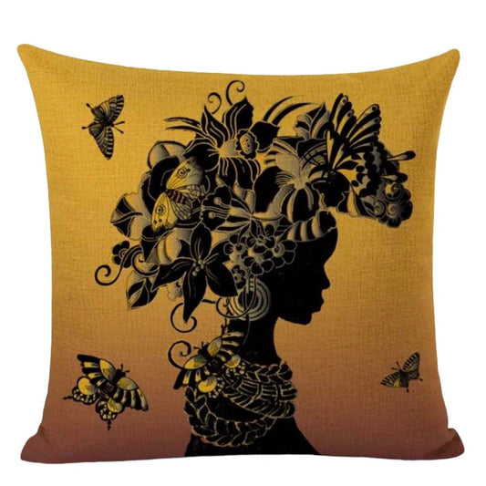 African Butterfly Indoor/Outdoor Pillow Cover