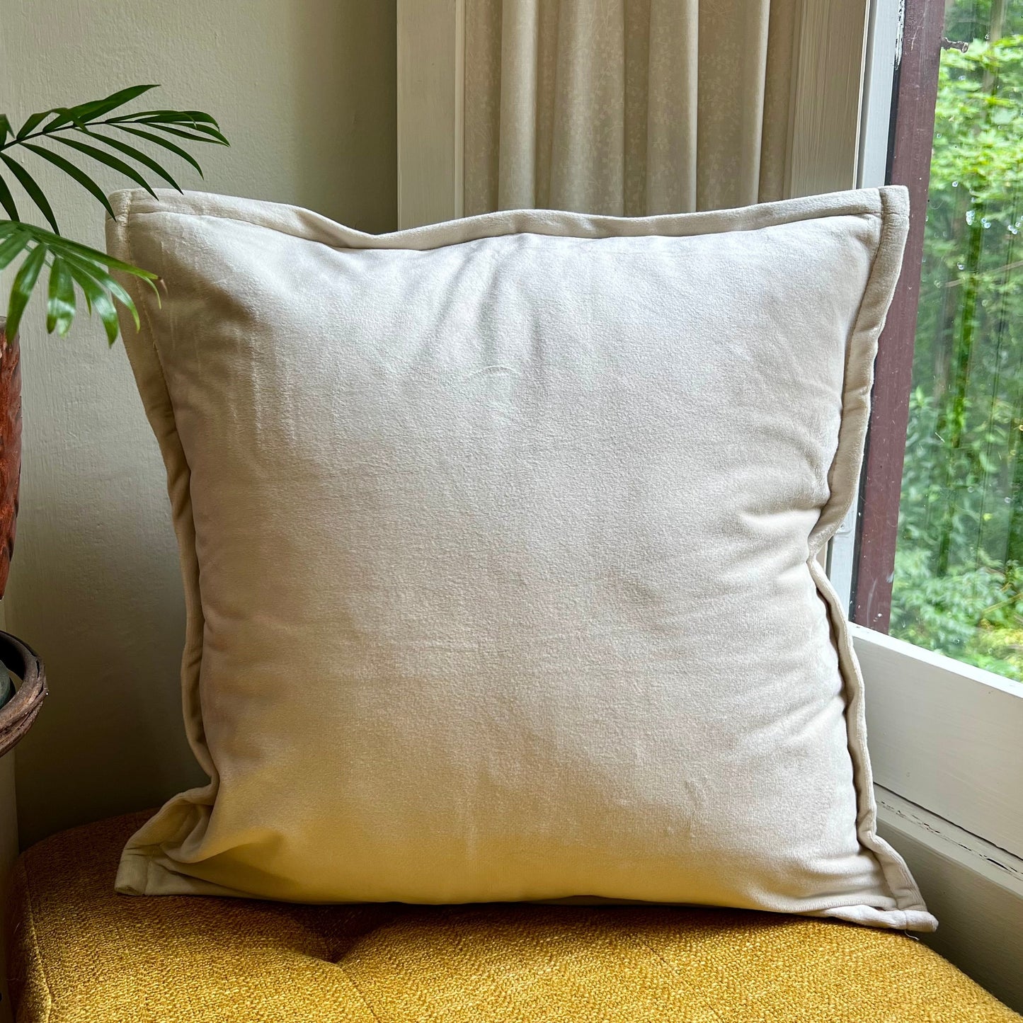 Chenille Pumpkin Pillow Cover