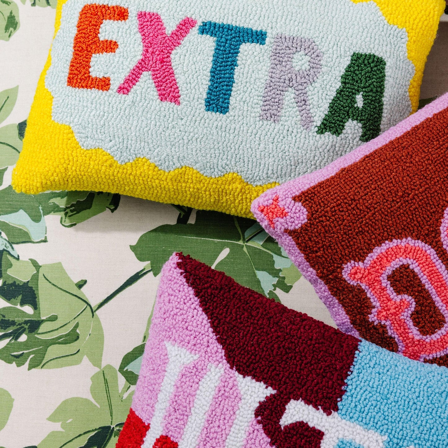 Extra Needlepoint Pillow