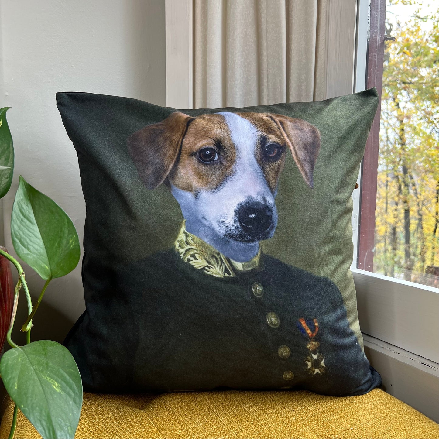 Judicious Jack Russell Pillow Cover