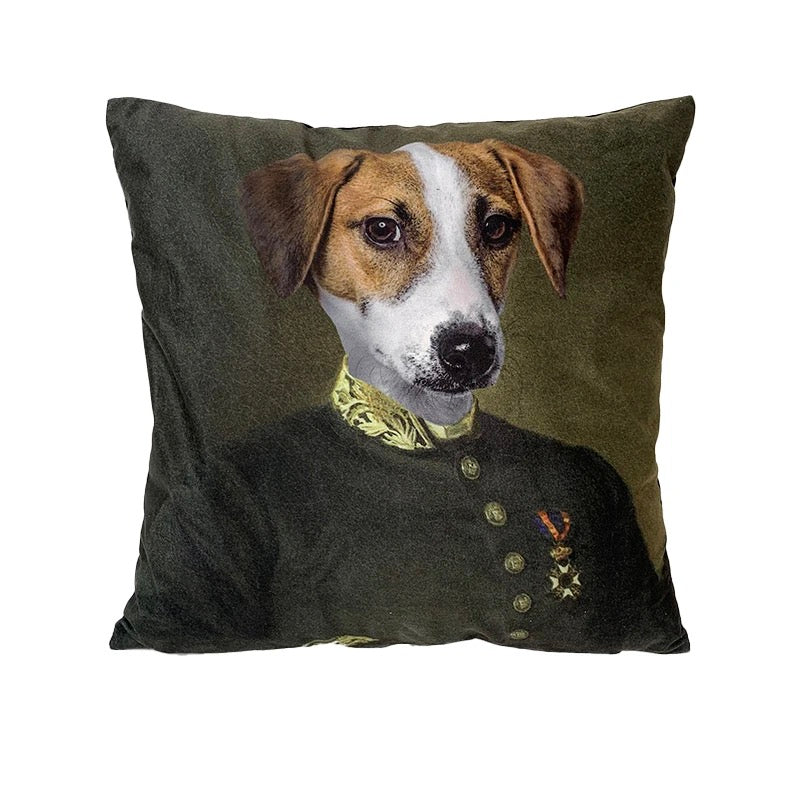 Judicious Jack Russell Pillow Cover