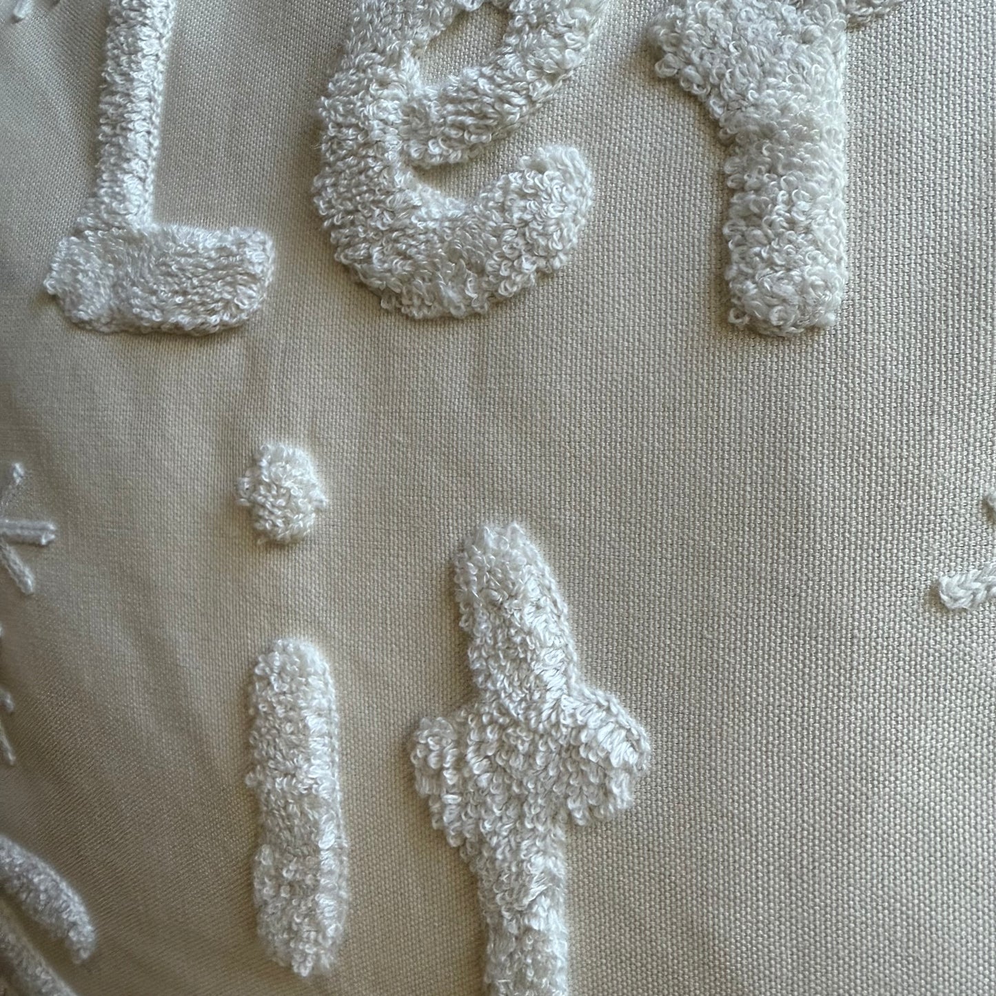 Let it Snow Embroidered Pillow Cover