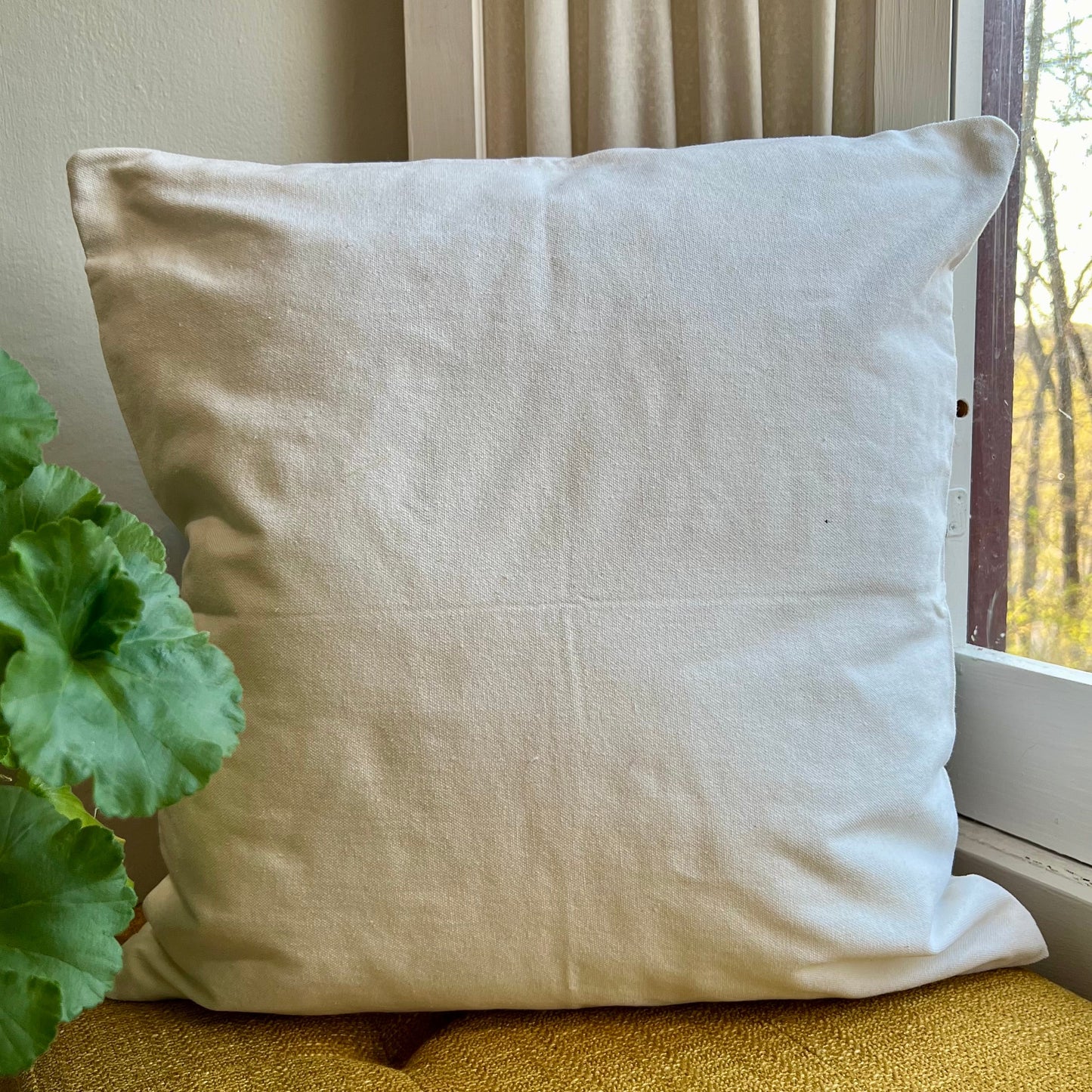 PRE ORDER Floral Watercolor Embroidered Throw Pillow Cover