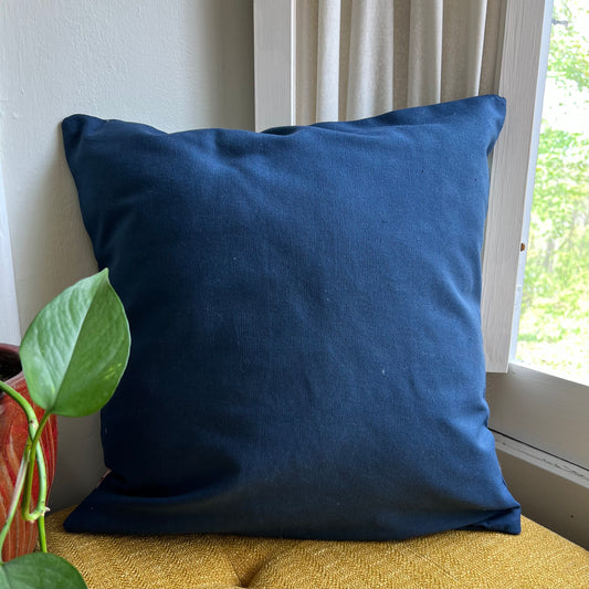 PRE ORDER Midnight Gardens Embroidered Throw Pillow Cover
