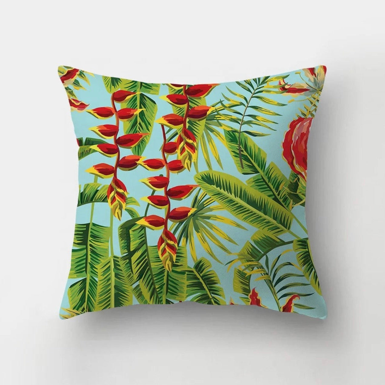 Plant Paradise Indoor/Outdoor Throw Pillow Cover