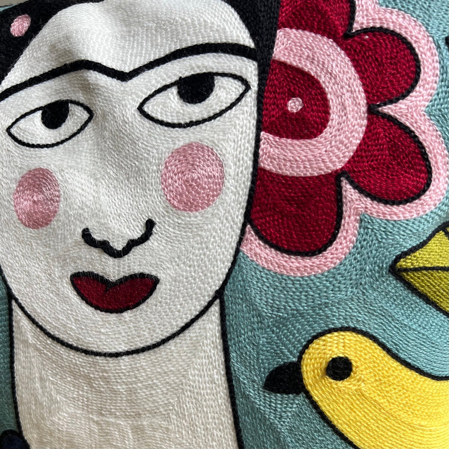 Set of Three Frida Kahlo Inspired Pillow Covers