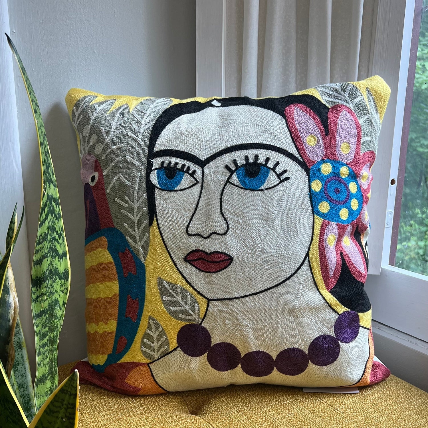 Set of Three Frida Kahlo Inspired Pillow Covers