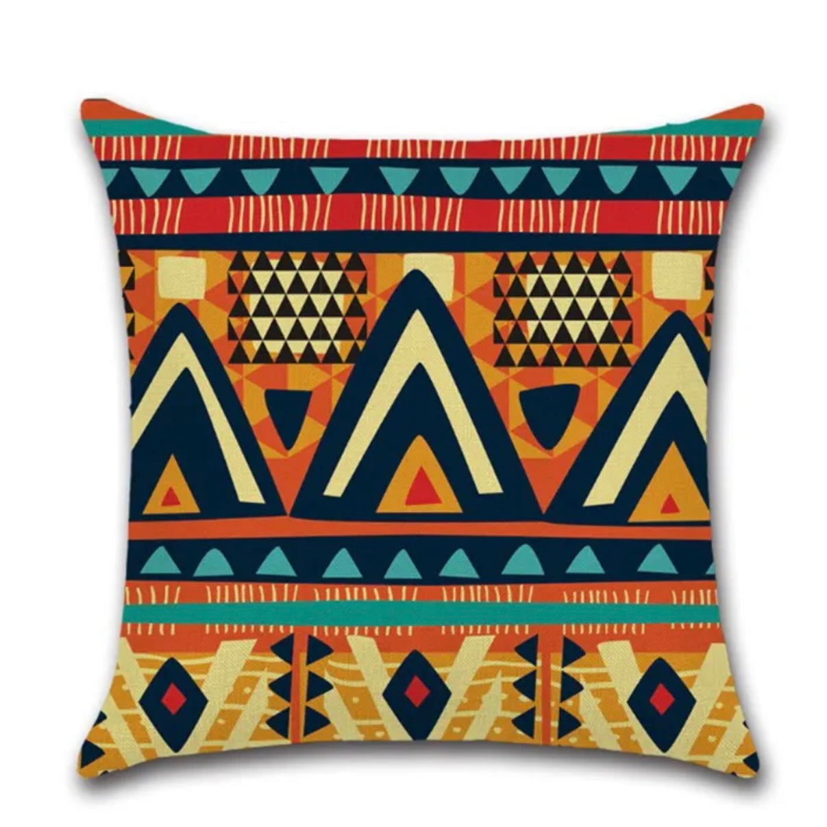 Tribal Pattern #3 Indoor/Outdoor Pillow Cover