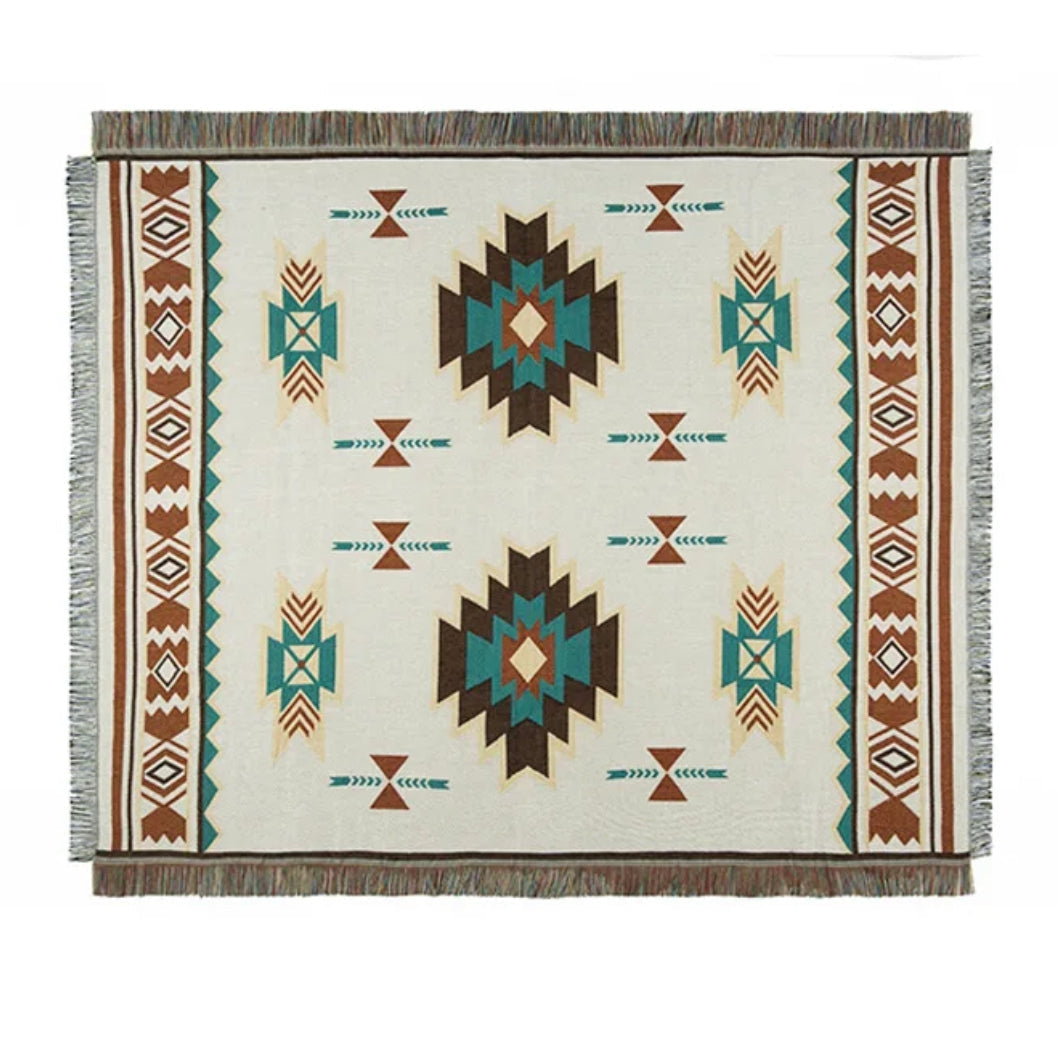 Aztec Woven Tapestry/Throw