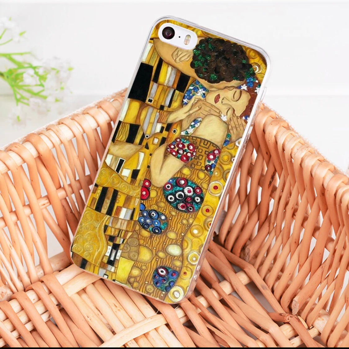 Gustav Klimt “The Kiss” iPhone Case #3