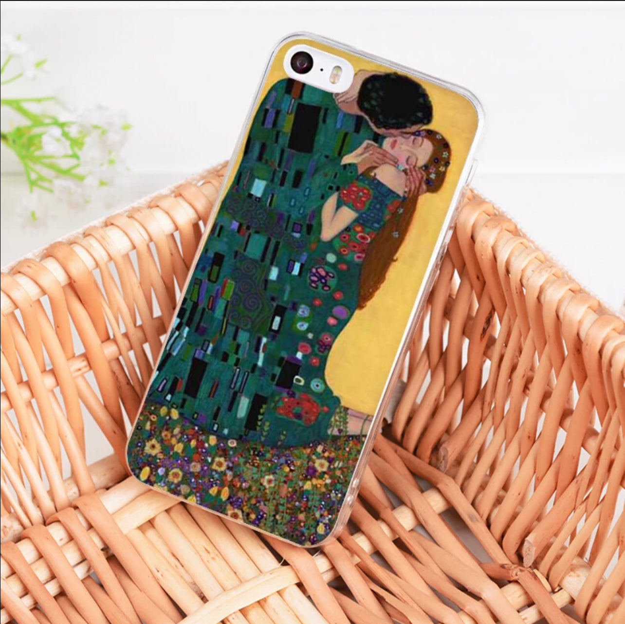 Gustav Klimt “The Kiss” iPhone Case