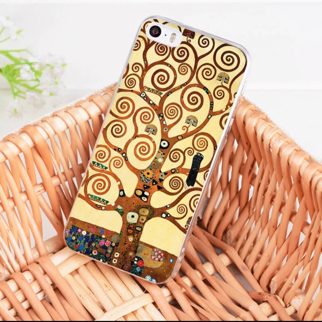 Gustav Klimt “Tree of Life” iPhone Case